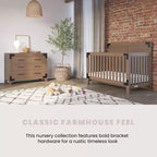 Commode 3 tiroirs Child Craft Lucas pour chambre de bébé ou d'enfant, grand espace de rangement, kit anti-basculement inclus pour éviter le renversement, finition non toxique et sans danger pour bébé