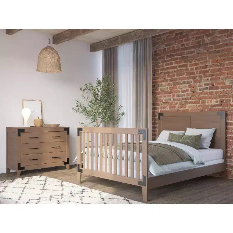 Commode 3 tiroirs Child Craft Lucas pour chambre de bébé ou d'enfant, grand espace de rangement, kit anti-basculement inclus pour éviter le renversement, finition non toxique et sans danger pour bébé