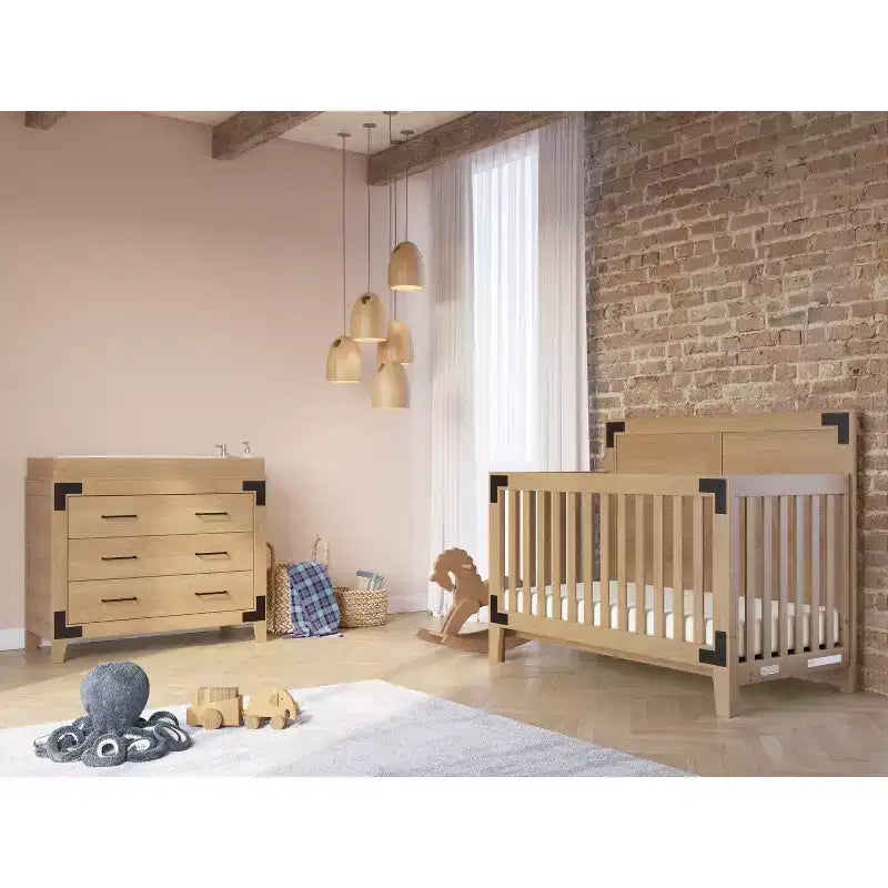 Commode 3 tiroirs Child Craft Lucas pour chambre de bébé ou d'enfant, grand espace de rangement, kit anti-basculement inclus pour éviter le renversement, finition non toxique et sans danger pour bébé