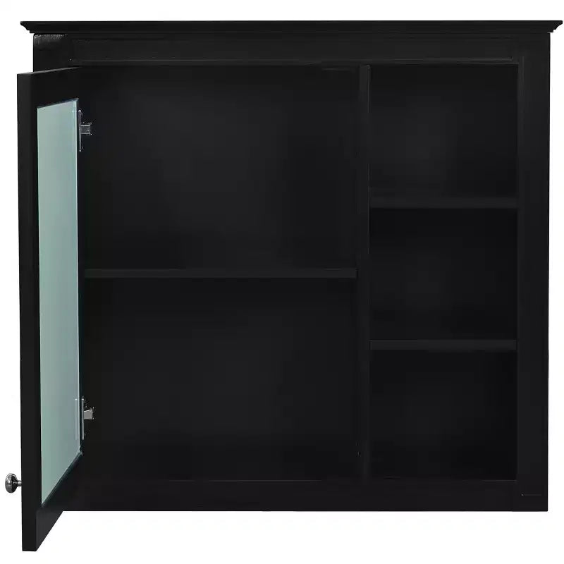 Meuble-lavabo de salle de bain de 76 cm avec lavabo, meuble de rangement de salle de bain avec tiroirs et miroir, armoire de toilette avec miroir