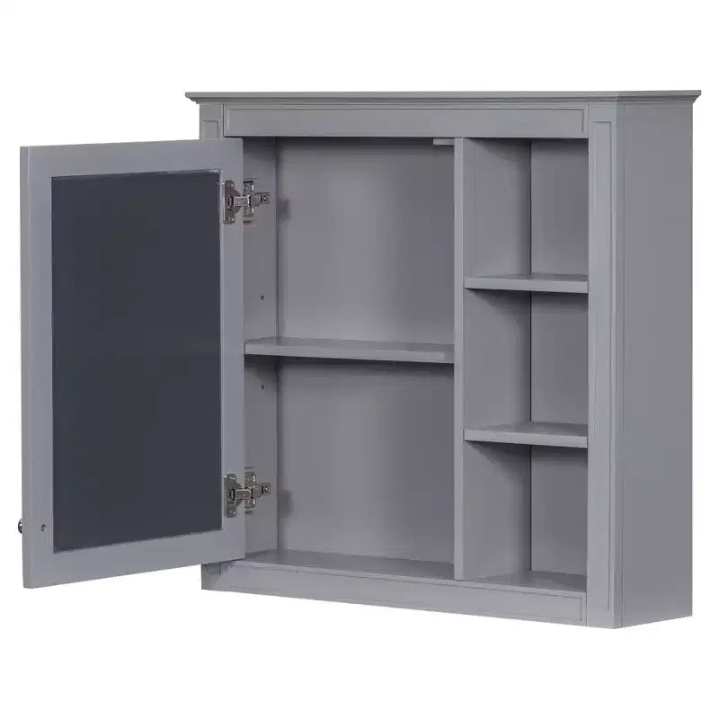 Meuble-lavabo de salle de bain de 76 cm avec lavabo, meuble de rangement de salle de bain avec tiroirs et miroir, armoire de toilette avec miroir