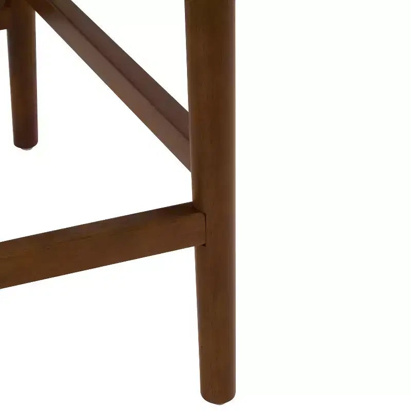 Christopher Knight Home Elisea Tabourets de comptoir rembourrés en bois d'hévéa de style transitionnel (Lot de 2)