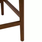 Christopher Knight Home Elisea Tabourets de comptoir rembourrés en bois d'hévéa de style transitionnel (Lot de 2)