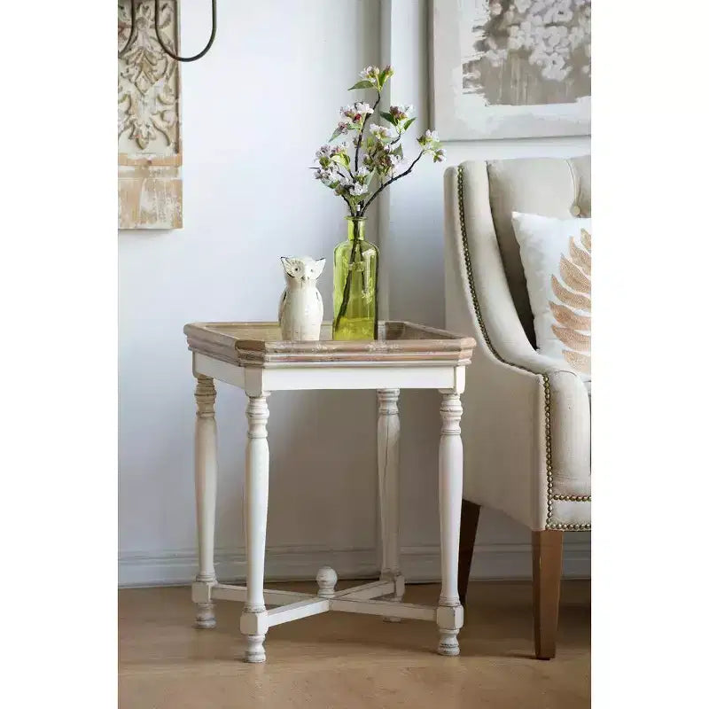 Table d'appoint carrée Alcott 20x20x25