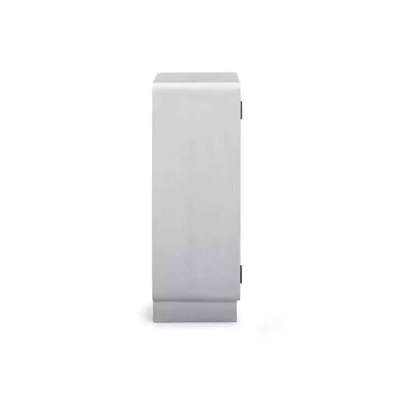 Teamson Home Tenley - Meuble d'appoint moderne 2 portes avec étagère réglable et poignée encastrée
