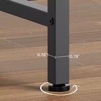 Console étroite, Petite table d'entrée de 100 cm, Table d'appoint mince pour canapé, pour couloir, chambre, salon, foyer