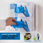 Distributeur de gants/mouchoirs double en acrylique Stock Your Home (lot de 2)