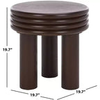 Table d'appoint Ohana - ACC2327 - Marron foncé - Safavieh
