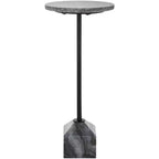 Sumer Drink Table - ACC3720 - Grey Marble/Black - Safavieh