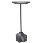 Table d'appoint Sumer - ACC3720 - Marbre gris/Noir - Safavieh