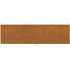 Meuble de rangement 12 casiers transitionnel en BOIS MASSIF Norfolk 48 po x 57 po, brun doré clair