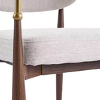 Christopher Knight Home Elodie Chaises de salle à manger modernes rembourrées (Lot de 2)