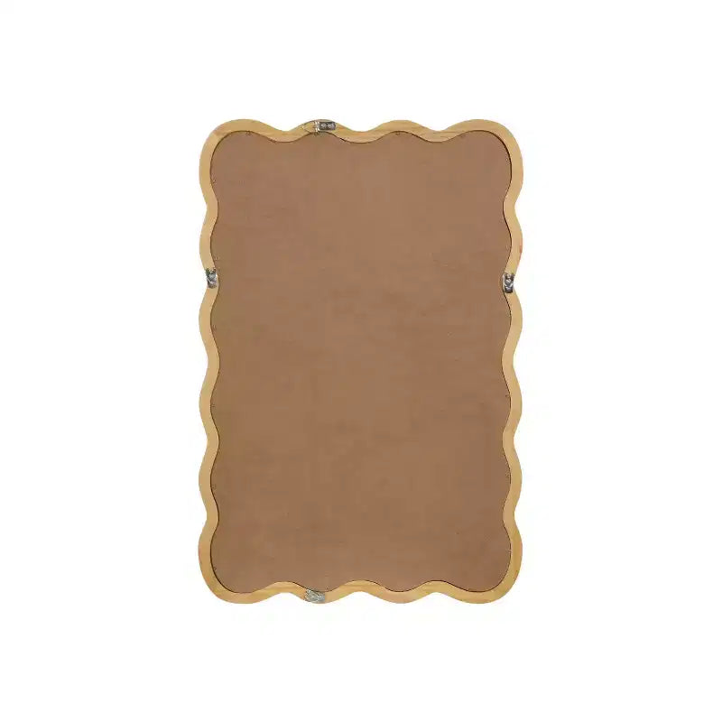 Miroir Mural Décoratif Rectangulaire 20 x 30 avec Cadre en Bois Massif, Miroir de Courtoisie pour Salle de Bain ou Entrée-Panipeachy
