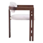 Christopher Knight Home Rhiannon Chaises de salle à manger capitonnées en bois d'hévéa de style Mid-Century (Lot de 6)