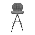 Tabouret de bar pivotant en tissu Gramiria 26 GDFStudio