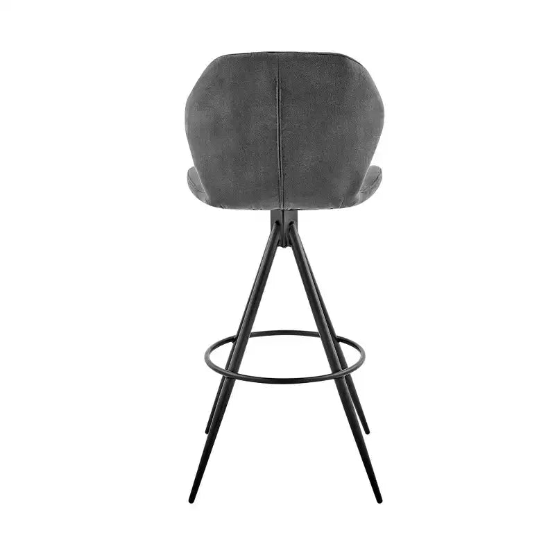 Tabouret de bar pivotant en tissu Gramiria 26 GDFStudio