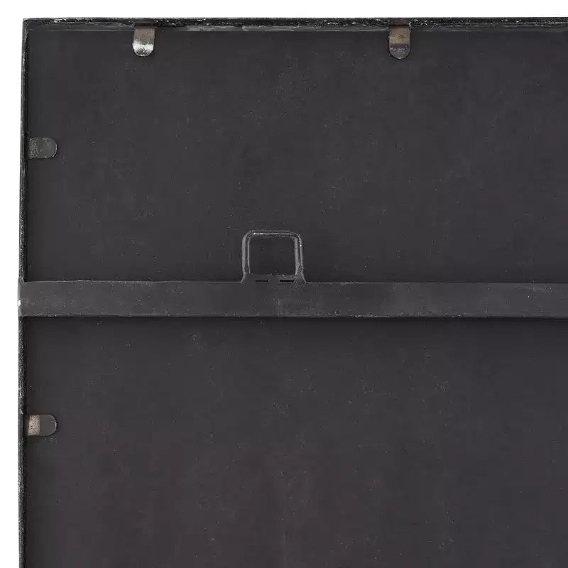 Uttermost Delaney Miroirs Muraux Rectangulaires Noir Mat 24 x 42 - Lot de 2