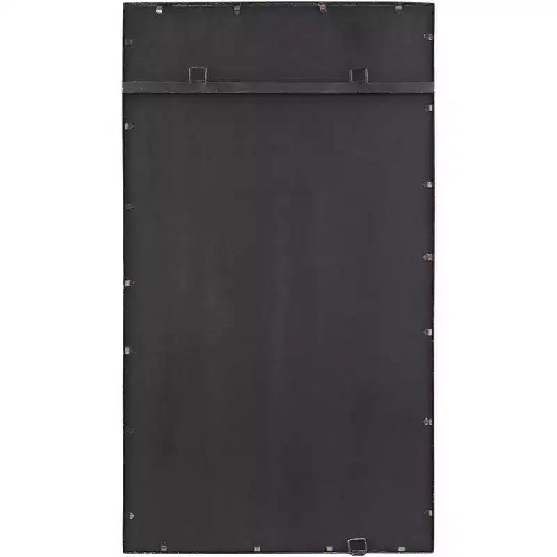 Uttermost Delaney Miroirs Muraux Rectangulaires Noir Mat 24 x 42 - Lot de 2
