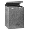 Garnen 70L Laundry Basket with Lid, Laundry Hamper Baskets with Handle, Dirty Clothes Hamper Organizer Bin with Handle For Kids Baby Dorm Room