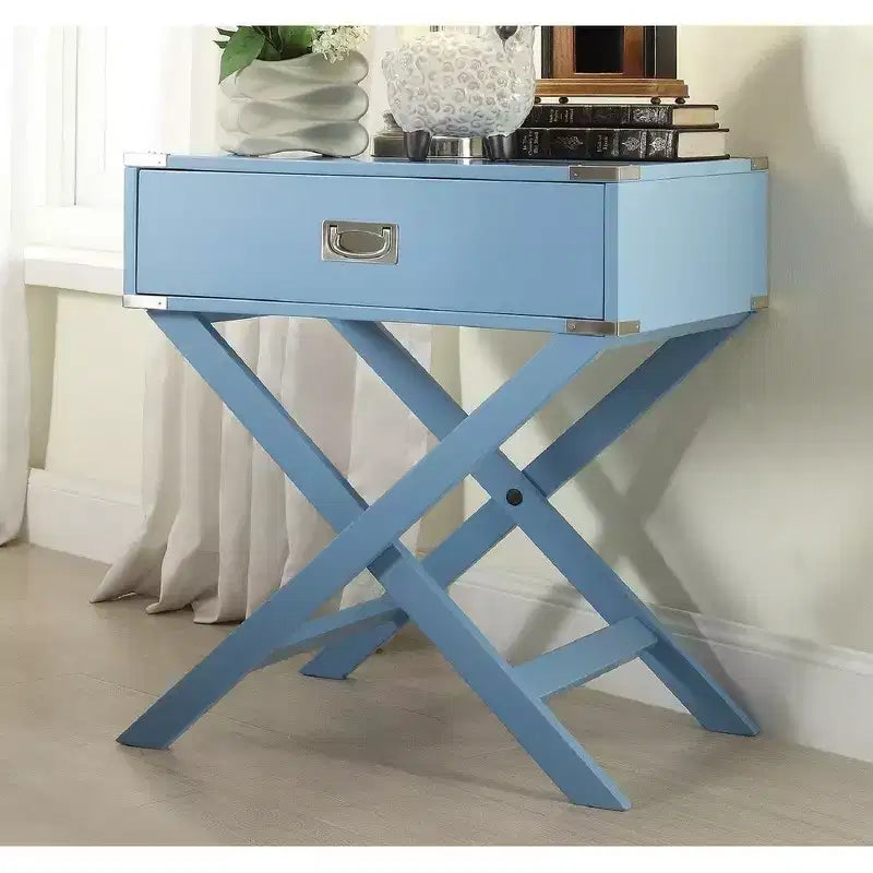 Table de chevet de campagne en bois Borden X-Base - iNSPIRE Q