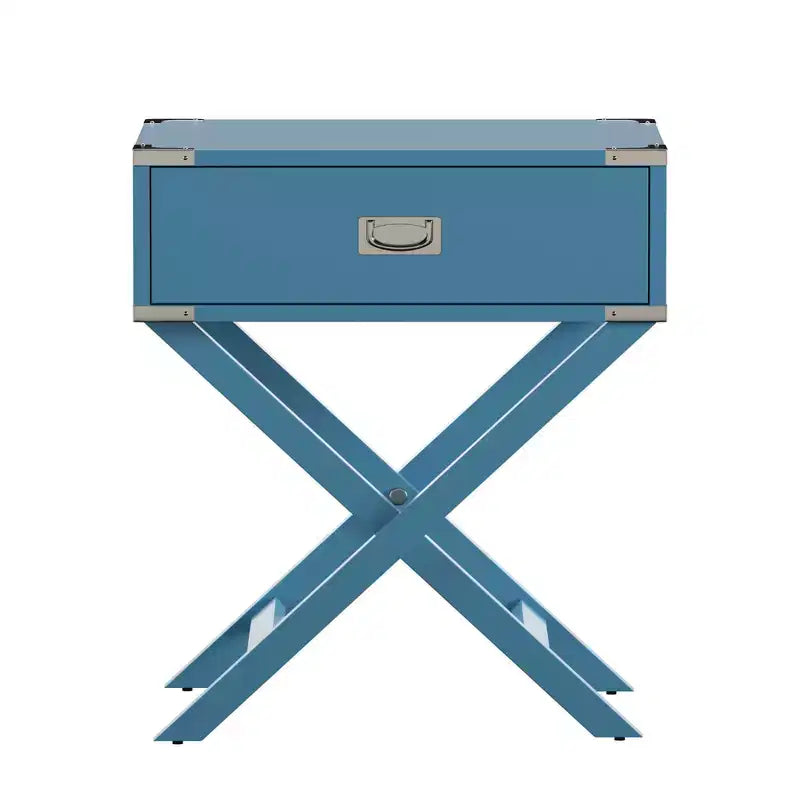 Table de chevet de campagne en bois Borden X-Base - iNSPIRE Q