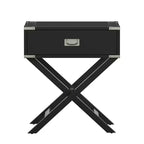 Table de chevet de campagne en bois Borden X-Base - iNSPIRE Q