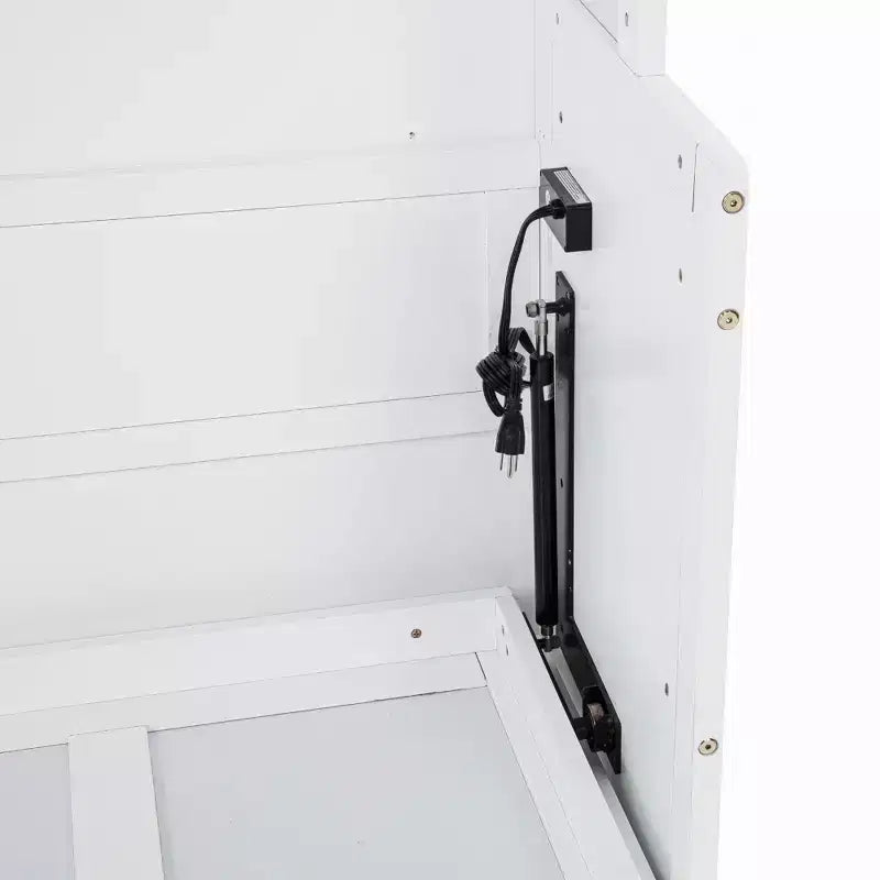 Lit escamotable Queen Luxystar avec armoire et bureau