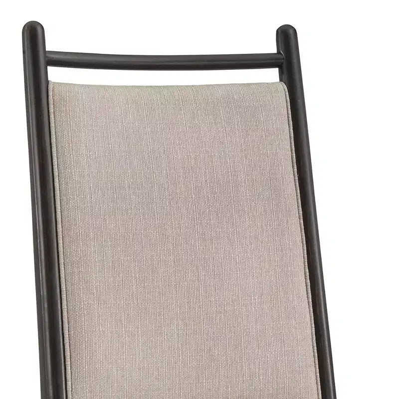 Chaise de salle à manger Fuske en tissu beige et bois (lot de 2) - iNSPIREQ
