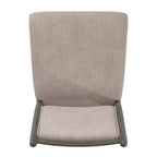 Chaise de salle à manger Fuske en tissu beige et bois (lot de 2) - iNSPIREQ
