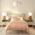 Lit double Elio Rattan