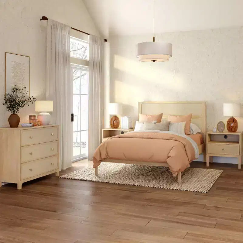 Lit double Elio Rattan