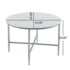 Christopher Knight Home Valeska, ensemble de 5 pièces : table à manger en pierre frittée forgée à la main, style industriel de luxe, avec chaises de salle à manger rembourrées.