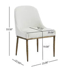 Christopher Knight Home Valeska, ensemble de 5 pièces : table à manger en pierre frittée forgée à la main, style industriel de luxe, avec chaises de salle à manger rembourrées.
