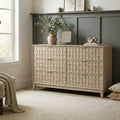 Ora Maison 6-Drawer Dresser for Bedroom, Large Storage Chest, Scratch-Resistant Top, Beveled Edges, Anti-Tip Safety Included
