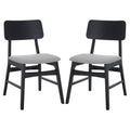 Madina Wood Dining Chair (Set of 2) - SFV6706 - Safavieh Couture