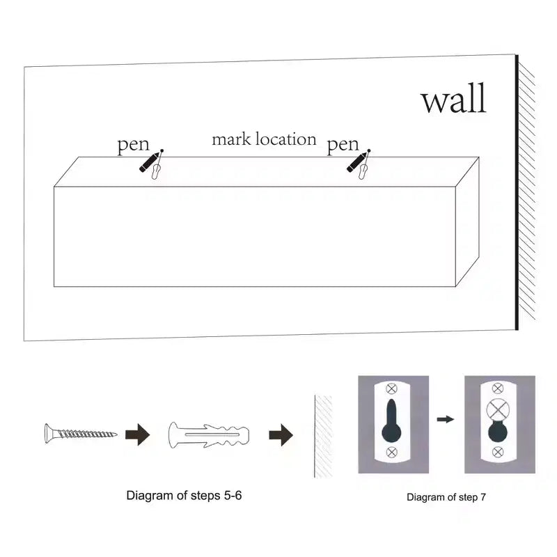 NAYSAYE Étagères Flottantes Murales en Bois avec Supports Invisibles pour Salle de Bain Chambre Salon Cuisine, Multicolore