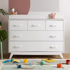 Commode à 5 tiroirs pour chambre d'enfant Soho (noire)