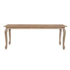 Ensemble de salle à manger extensible 7 pièces Christopher Knight Home Thaddea en bois d'hévéa avec chaises rembourrées en tissu et rotin