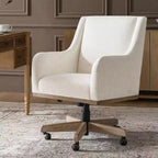 Chaise de bureau Merry avec hauteur réglable et accoudoirs incurvés|HULALA HOME