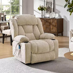 Fauteuil inclinable Rex Power Lift Assist|Hulala Home-BEIGE
