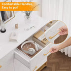Commode haute Acekool à 8 tiroirs pour chambre et placard avec glissières à fermeture douce et dispositif anti-basculement