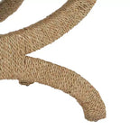 Pouf Aikan en jonc de mer tressé - CWK2007 - Naturel/Beige - Safavieh Couture