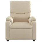 vidaXL Fauteuil de massage inclinable Polyester, Métal, Contreplaqué Simple