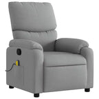vidaXL Fauteuil de massage inclinable Polyester, Métal, Contreplaqué Simple