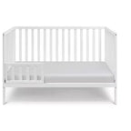 GDFStudio Petit Berceau Cododo Convertible 3-en-1 en Bois Massif