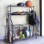 Système de rangement de garage en acier gris Storage Logic, 36 po L x 42 po H x 16 po P