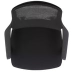 Fauteuil de bureau réglable Sabrina - Noir - SEI