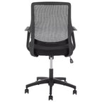 Fauteuil de bureau réglable Sabrina - Noir - SEI