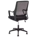 Fauteuil de bureau réglable Sabrina - Noir - SEI