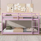 Lit mezzanine queen MAYEERTY avec espace de rangement sous le lit – Métal robuste, peu encombrant